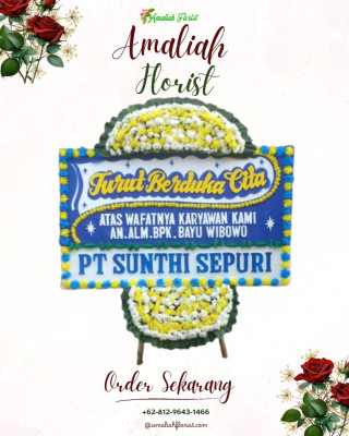 Papan Bunga Duka di Teupah Selatan