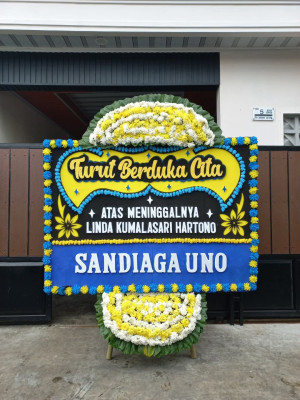 Papan Bunga Duka di Teupah Selatan